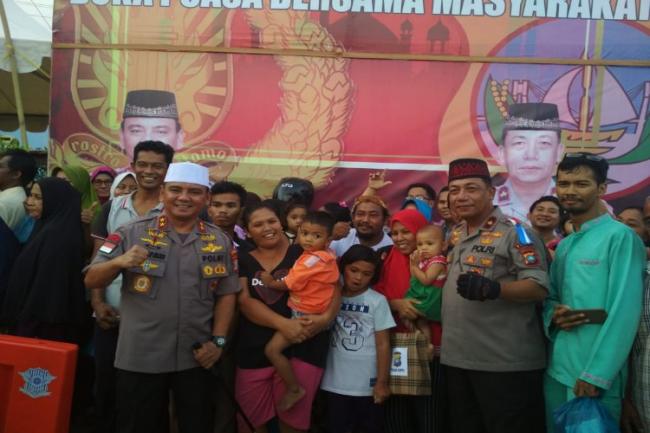 Jalin Silaturahmi, Polda Kepri Buka Puasa Bersama Masyarakat Tanjung Uma