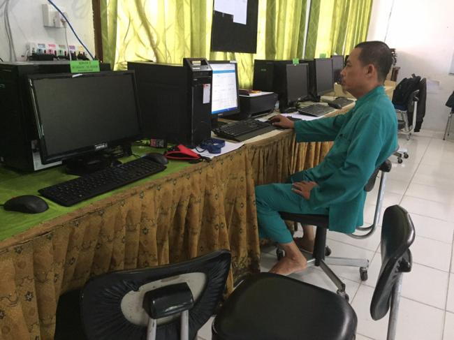 UNBK di SMPN 3 Batam, 1 Server Dipakai 40 Siswa
