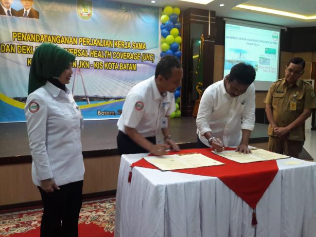 Batam Jadi Salah Satu Kota yang Capai UHG Kepesertaan JKN-KIS 