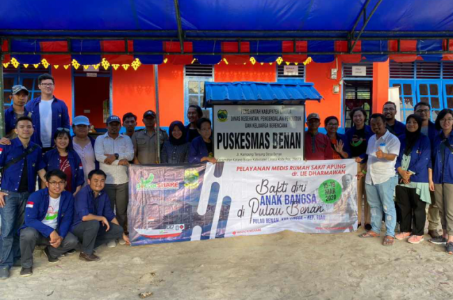 Warga Benan Antusias Sambut Kedatangan RSA dr Lie