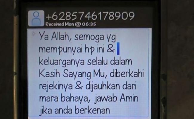Hati-Hati! Balas SMS Amiin Pulsa Tersedot Rp 100 Ribu
