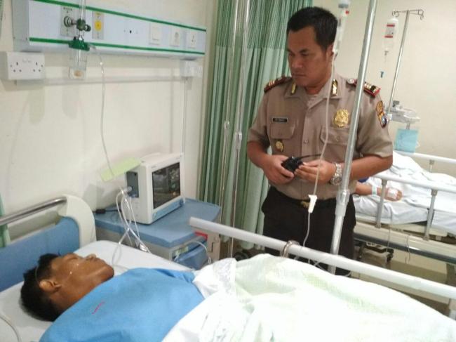 Polisi Jaga Bandit Kelas Kakap Ini di Rumah Sakit