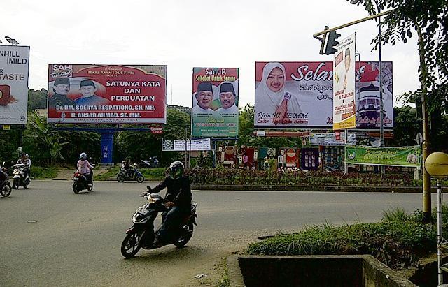 Selain 5 Titik Ini, Tidak Boleh Pasang Baliho Kampanye di Batam
