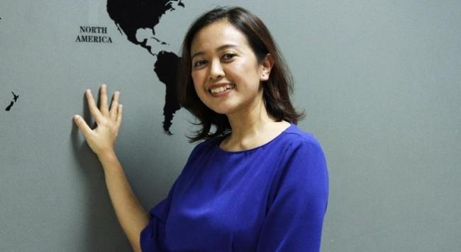 Istimewanya Botol Minum Moderator Debat Pilpres Putri Ayuningtyas
