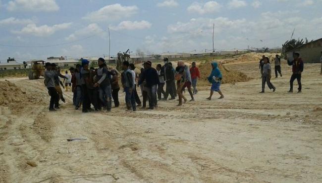 Karyawan Pengembang dan Warga Sei Binti Bentrok, Balita Jadi Korban