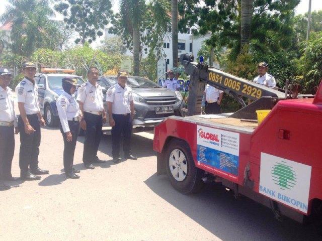 Dishub Batam Raup Rp 230 Juta Hasil Derek Parkir Sembarangan