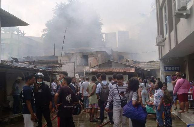 Kebakaran di Ruli Nagoya Batam Hanguskan 40 Rumah