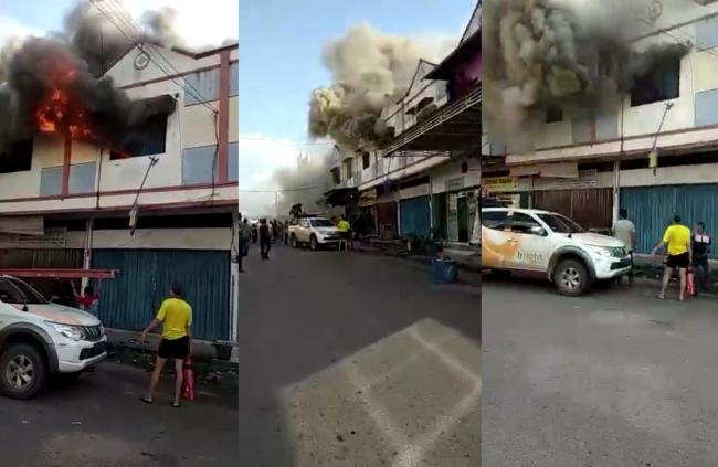 Heroik, Aksi Maryanto Selamatkan Balitanya dari Kebakaran Ruko di SP Plaza  