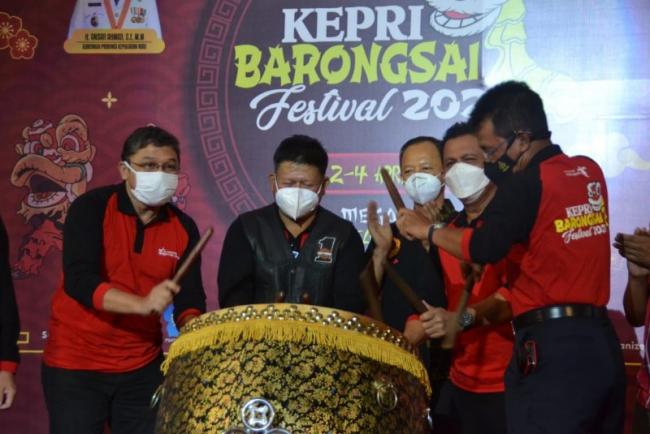 Waka II DPRD Raden Hari Optimis Barongsai Jadi Cabor Unggulan di Kepri
