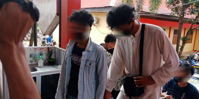Polisi Lepas Sekelompok Remaja Pelempar Kaca Pos Penjagaan DPRD Kepri