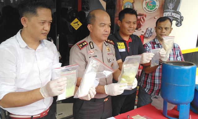 TERKUAK, Modus Baru Penyelundup Narkoba ke Batam Pakai Tabung Gas