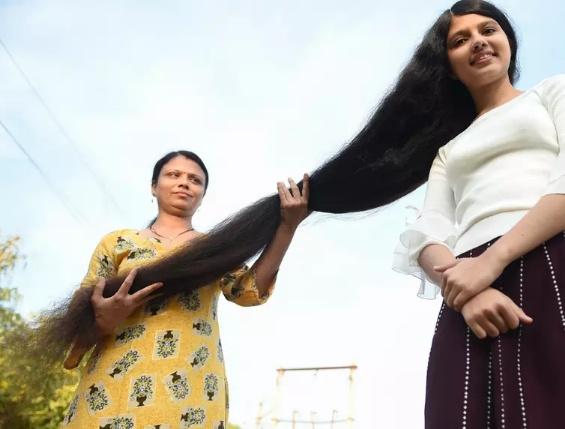 Nilanshi Patel, Rapunzel di Dunia Nyata dari India