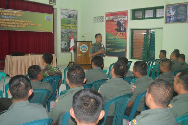 Pembukaan Katpuan Apkowi dalam Rangka Peningkatan Profesionalisme Prajurit