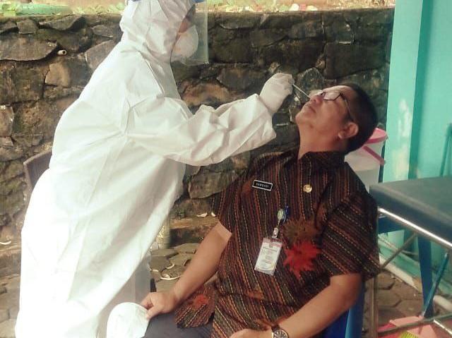 Ratusan Peserta hingga Panitia MTQ XV Tanjungpinang Jalani Rapid Antigen