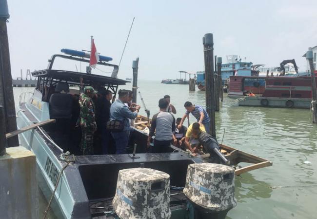 Polisi-TNI AL Rekonstruksi Penangkapan Kapal Pembawa Sabu 3 Kg