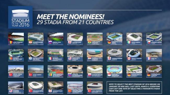  Wow, Stadion Pakansari Masuk Nominasi Terbaik Dunia 2016