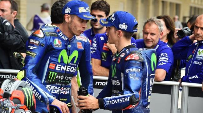 Rossi dan Vinales Terlibat Adu Mulut 