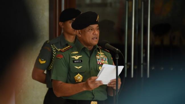Panglima TNI Jenderal Gatot: Tapi Bukan Kami Punya