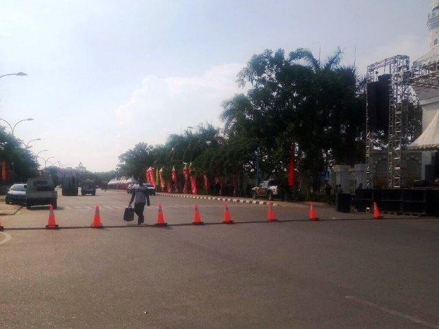 May Day 2019: Polisi Tutup Akses ke Engku Putri Mulai Pukul 9 Pagi