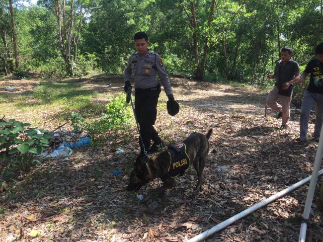Polisi Kerahkan Anjing Pelacak untuk Ungkap Temuan Tengkorak Perempuan Hamil