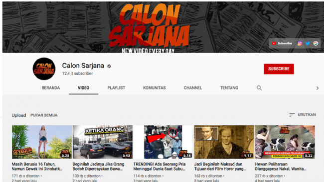 Heboh Kasus Plagiasi Konten Youtube Calon Sarjana