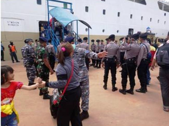 Lanal Batam Kerahkan Prajurit Amankan Arus Mudik