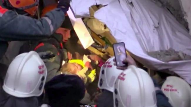 Bayi Korban Ledakan Gas di Rusia Selamat Setelah Tertimbun 35 Jam