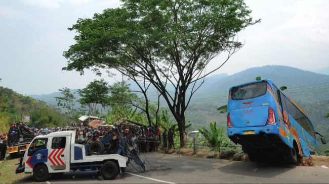 Ini Alasan Supir Bus Maut di Sukabumi Kabur