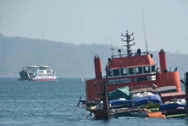  Kapal Kargo Kandas di Belakangpadang
