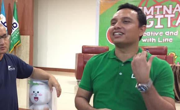 CEO LINE Indonesia ke Batam Bagi-bagi Tips Cari Uang