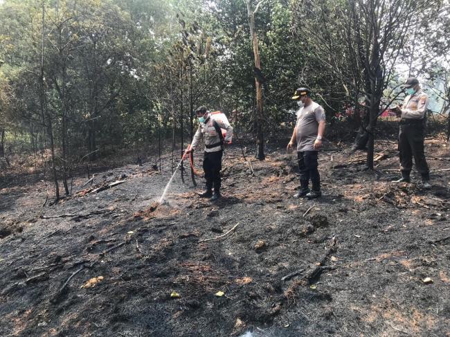 Kebakaran Hanguskan 2 Ha Hutan Duriankang 