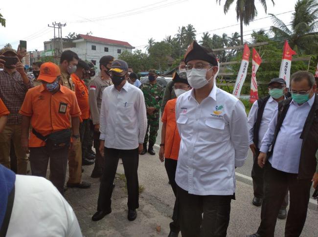 Mensos Pantau Penyaluran BST di Natuna