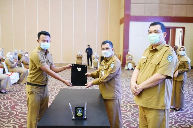 45 THL Biro Humas dan Protokol Pemprov Kepri Diangkat Sebagai PTT