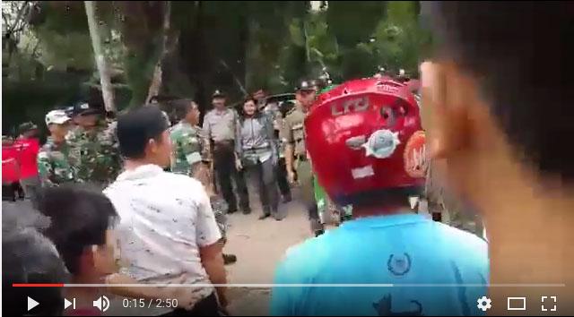 [VIDEO] Ratusan Warga Baloi Kolam Nyaris Hakimi Tim Terpadu