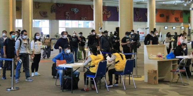 Tiba di Bali, 537 WNI ABK Kapal Pesiar Amerika Jalani Tes Cepat Covid-19
