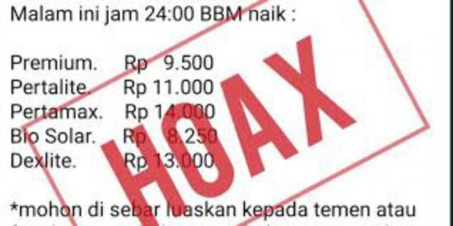 Harga BBM Dikabarkan Naik Hari Ini, Pertamina: Itu Hoaks