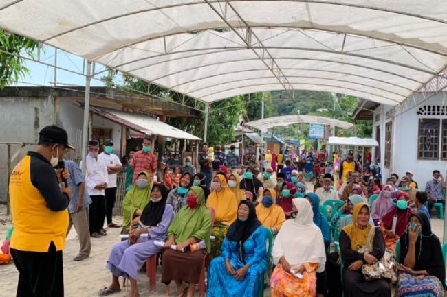 Kampanye di Moro, Jurkam Paslon ARAH: Pilih yang Sudah Pasti
