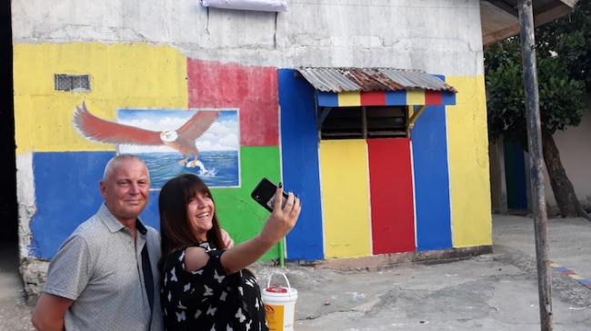Wow, 4000 Rumah di Tanjung Uma Dicat Warna Warni, Mirip Pelangi