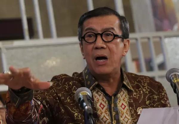 Yasonna Laoly Mundur dari Jabatan Menkumham