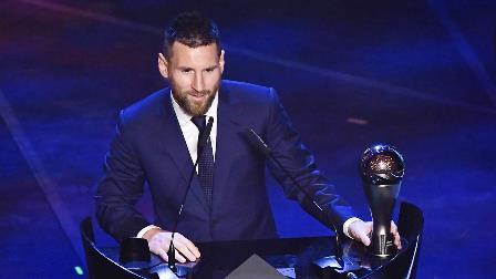 Lionel Messi Raih Pemain Terbaik FIFA Football Awards 2019