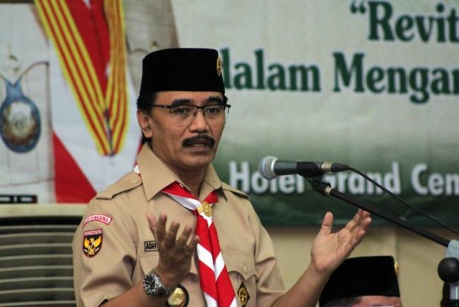 Menpora Tak Anggarkan Pramuka, Adhyaksa Ngadu ke JK 