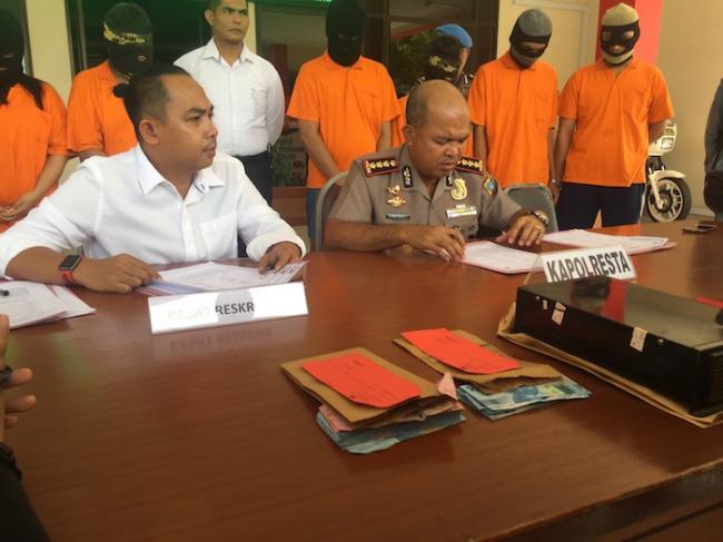 Kapolresta Belum Terima Surat Permohonan Penangguhan Aksa Cs