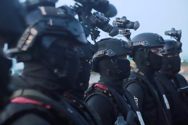 Sat Gultor Kopassus Bebaskan Sandera di Perairan Batam