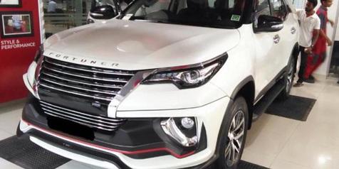 Penampakan Tampilan Varian Tertinggi Toyota Fortuner Nippon