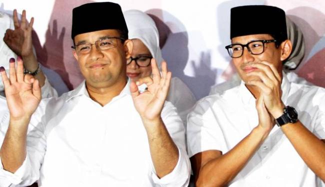 Ini Fasilitas yang Didapatkan Anies-Sandi Setelah Dilantik