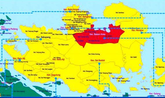 Kecamatan Batam Kota Masuk Zona Merah Corona
