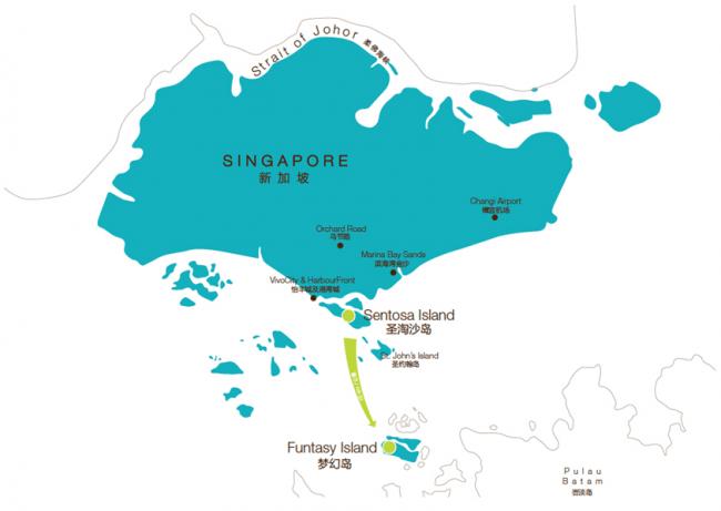 Singapura Bantah Klaim Pulau Manis Funtasy Island