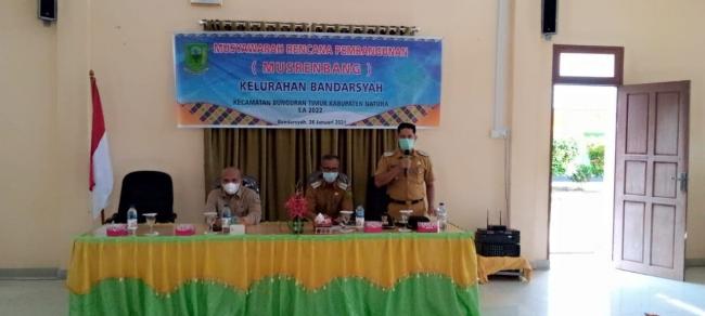 Hadiri Musrenbang Bandarsyah, Wan Aris Tanggapi Serius Masalah Lahan