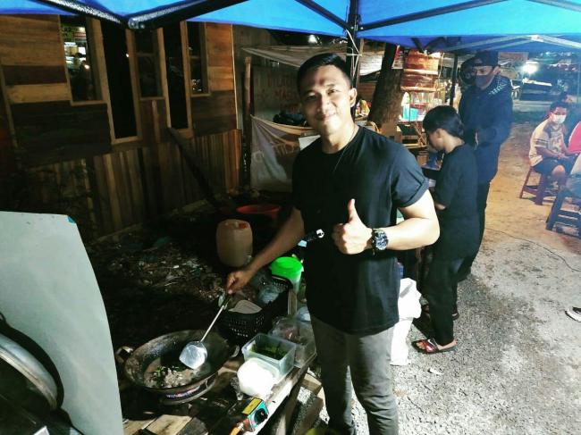 Dua Sejoli Polri Rintis Bisnis Kuliner `Toke Gonggong`
