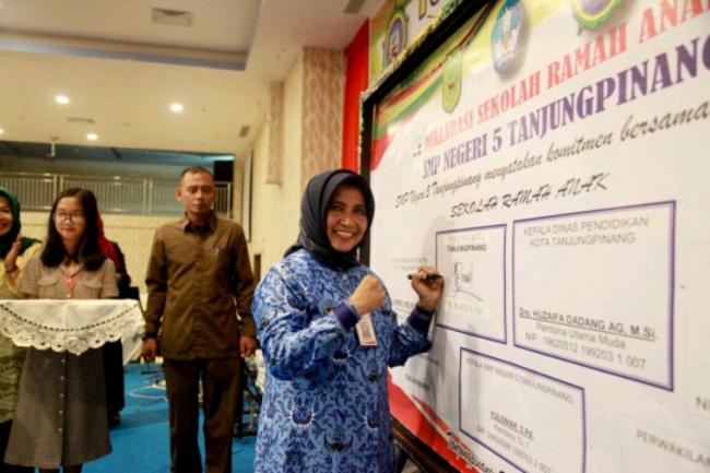 Wawako Rahma: Sekolah di Tanjungpinang Harus Ramah Anak